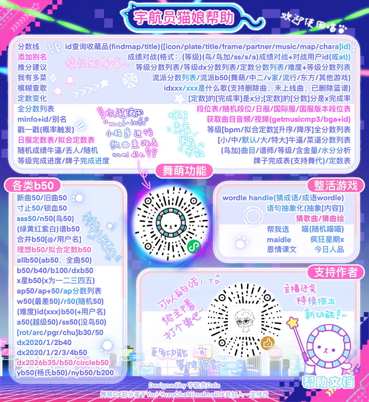 宇航员猫娘传统帮助图