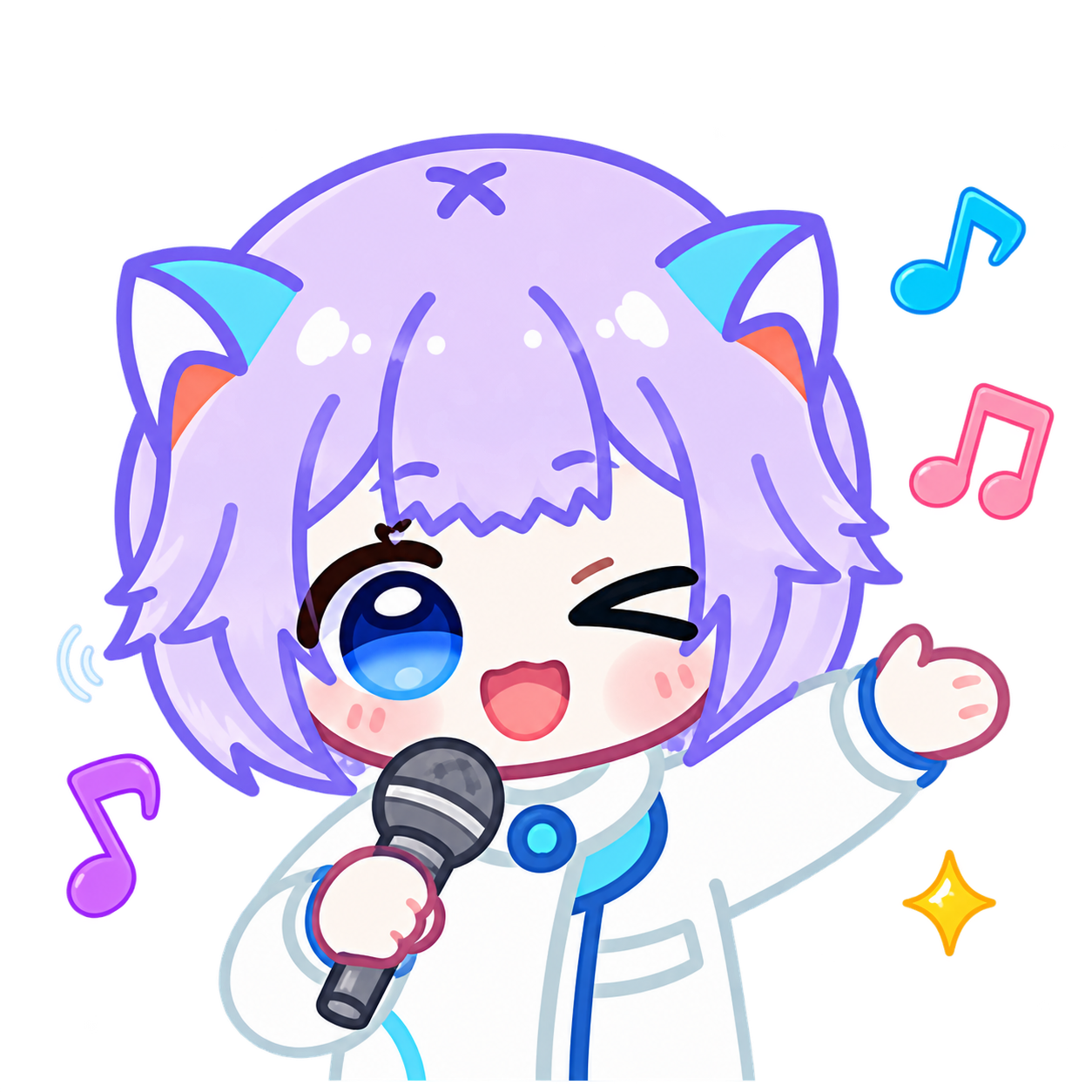 宇航员猫娘唱歌